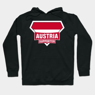 Austria Super Flag Supporter Hoodie